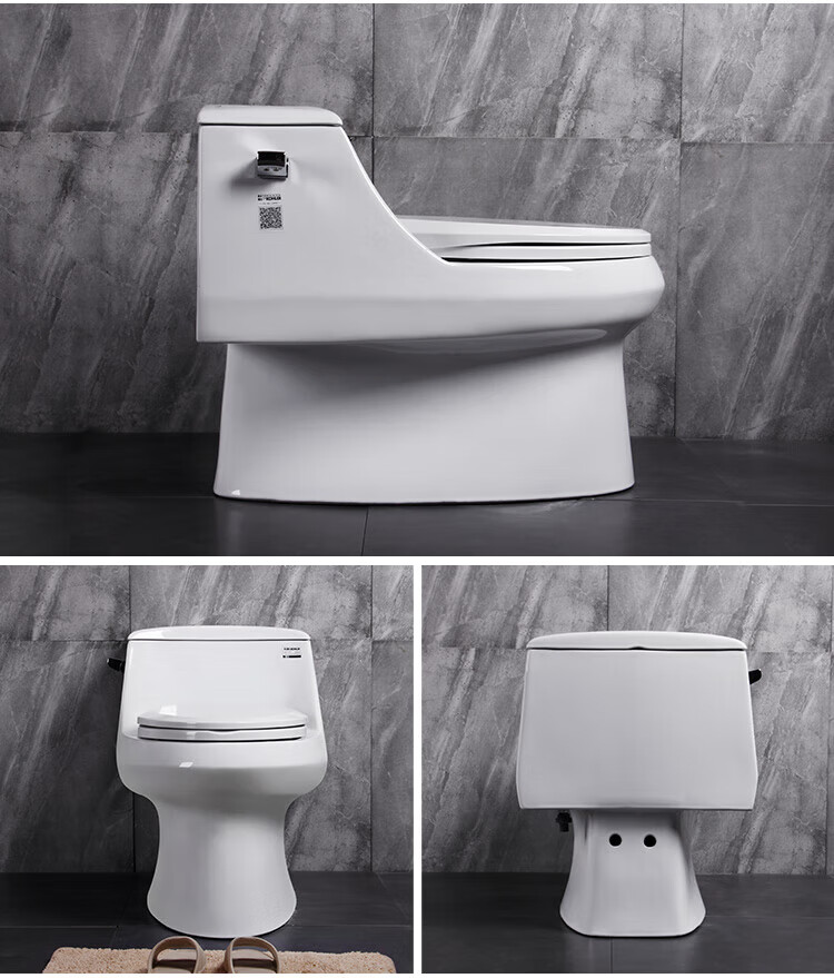 科勒(kohler) 圣拉菲尔家用静音技术连体式坐座便器 k-8688t k8688t