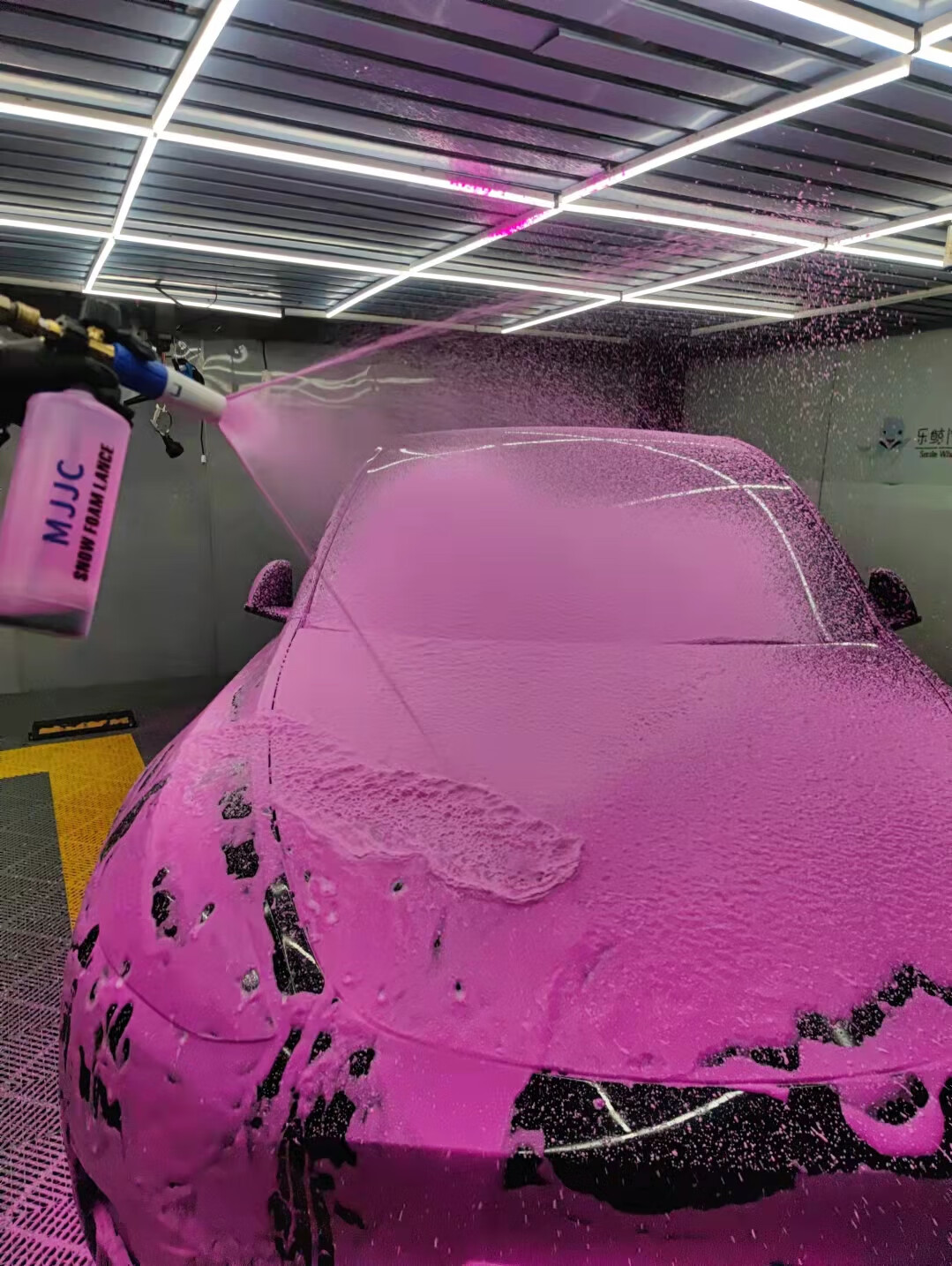 grass粉色泡沫预洗液500ml 格拉斯粉洗车液active foam magic 10