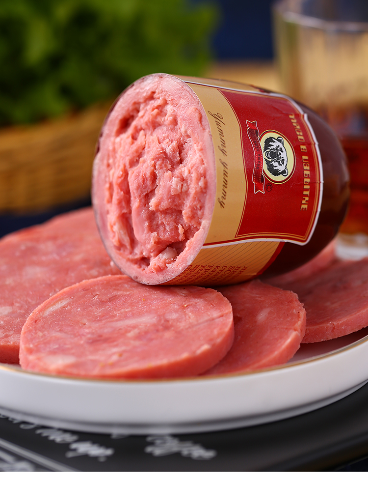 俄罗斯风味牛肉肠俄式牛肉香肠纯肉熏制火腿无淀粉即食熟小吃特产