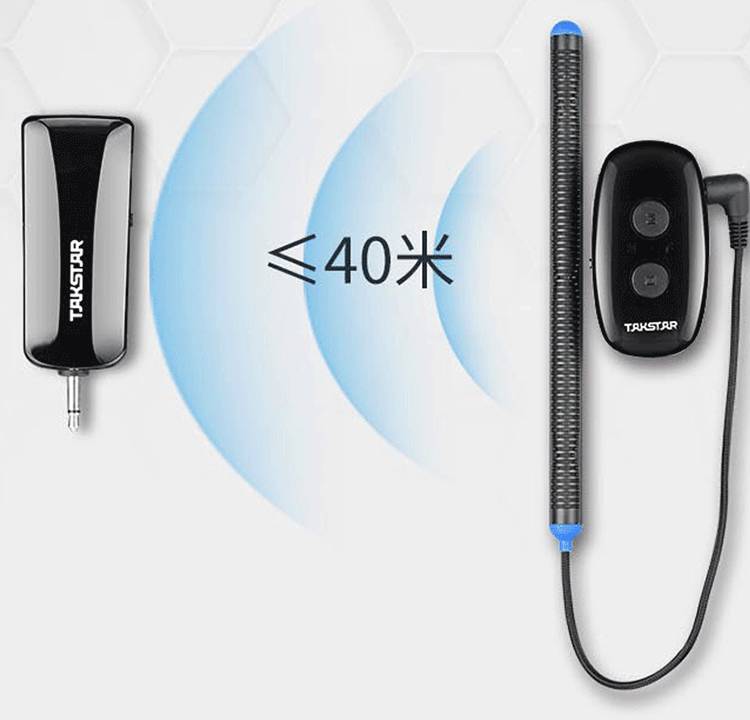 口琴专用麦克风口琴专用拾音器无线麦克风手机蓝牙伴奏磁吸式话筒u段