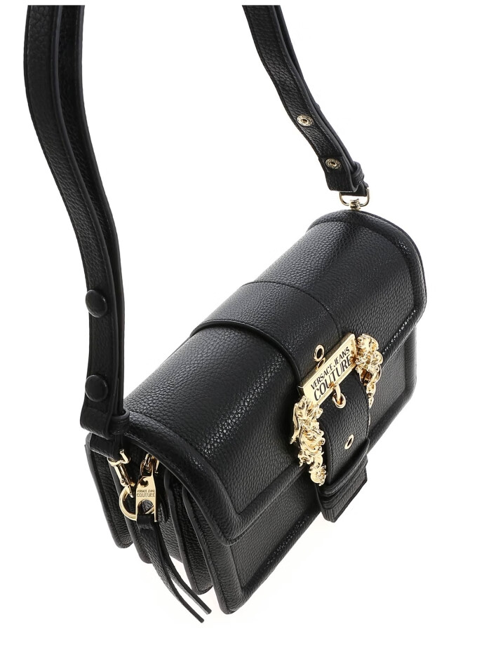 送女友versace范思哲女包21ss奢侈品春夏女士单肩包e1vwabf1黑色uni