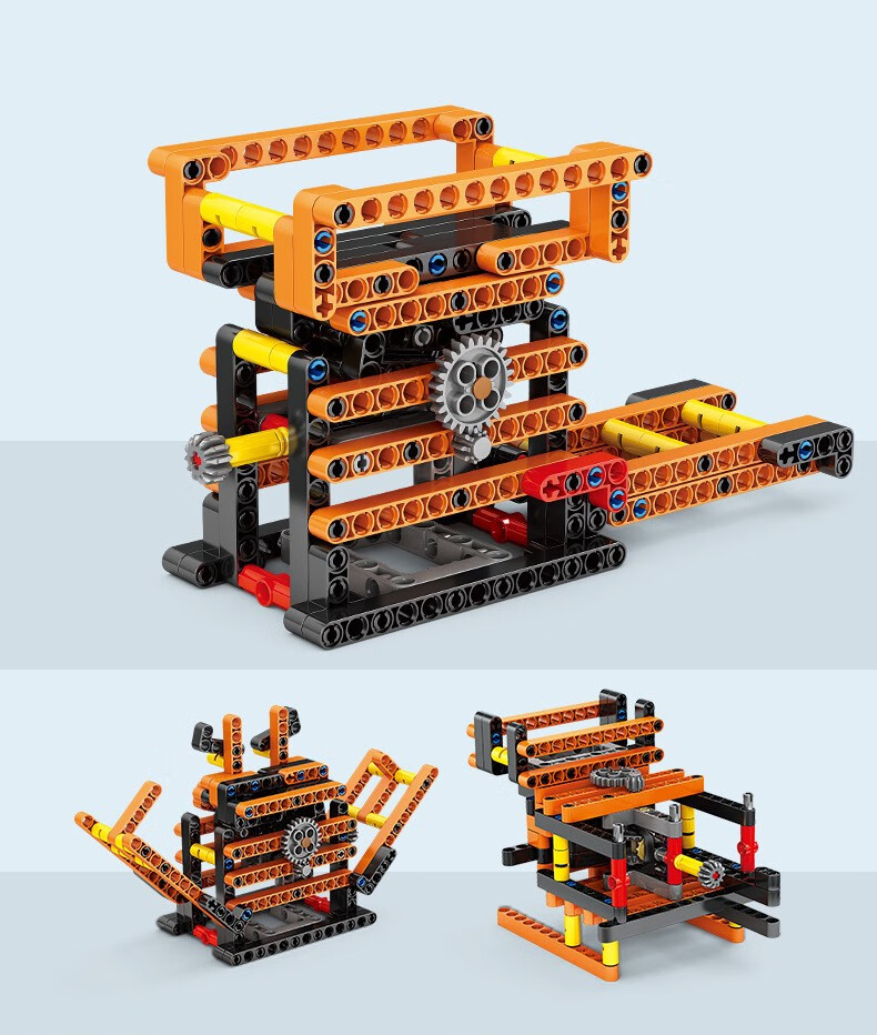 乐高(lego)编程机器人积木同款电子拼装升降机电梯steam入门拼插 1010