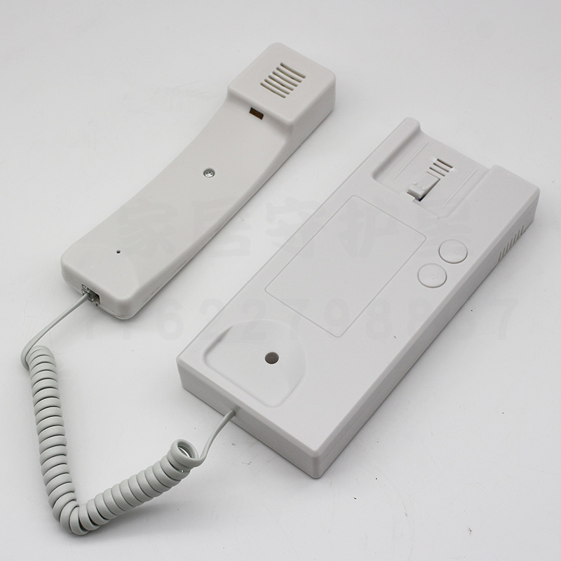 楼宇对讲电话机家用门铃立林对讲非可视室内开锁通话型 四线编码分机