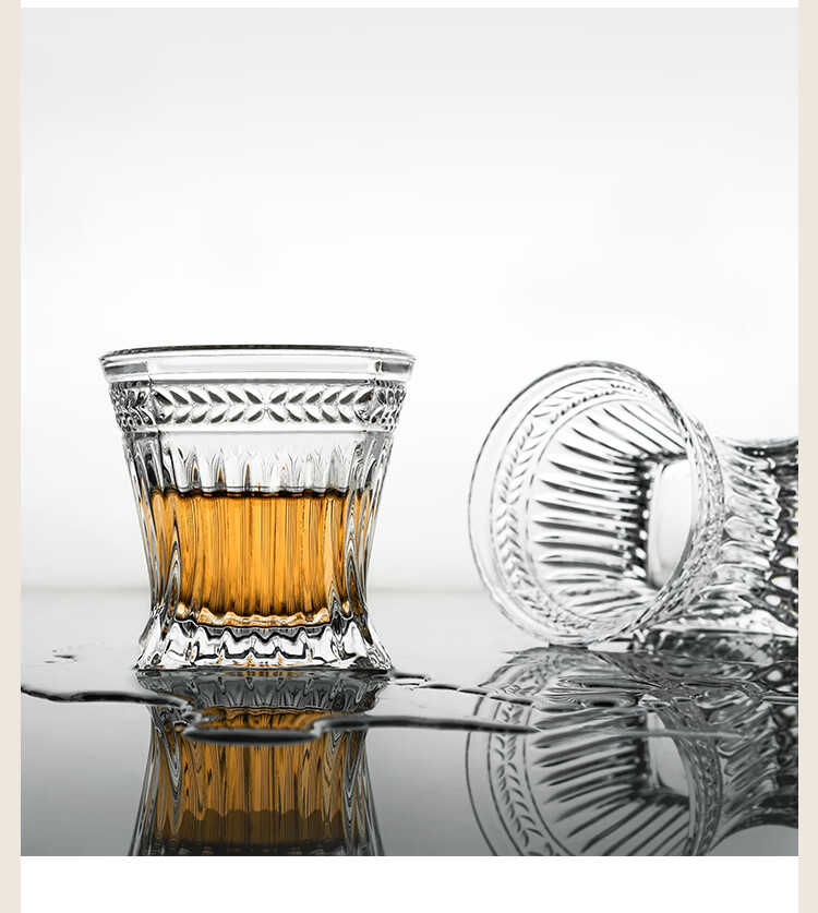 捷克bohemia波西米亚原装进口水晶威士忌杯洋酒杯烈酒杯高端创意家用