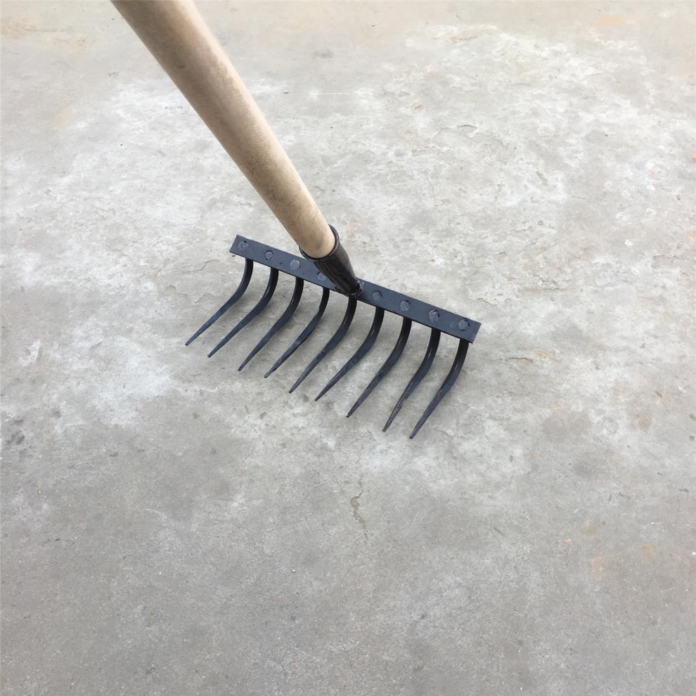 钉耙农用搂草耙子家用整平土地钉耙工地矿山耙园艺种菜开荒松土落叶耙