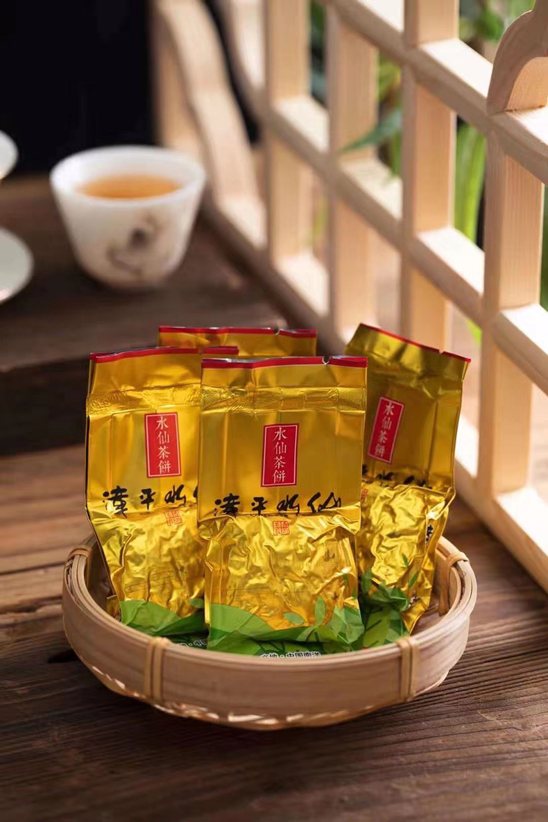 漳平水仙茶500g春茶2021新茶好喝新茶桂花香乌龙茶兰花浓香饼茶叶