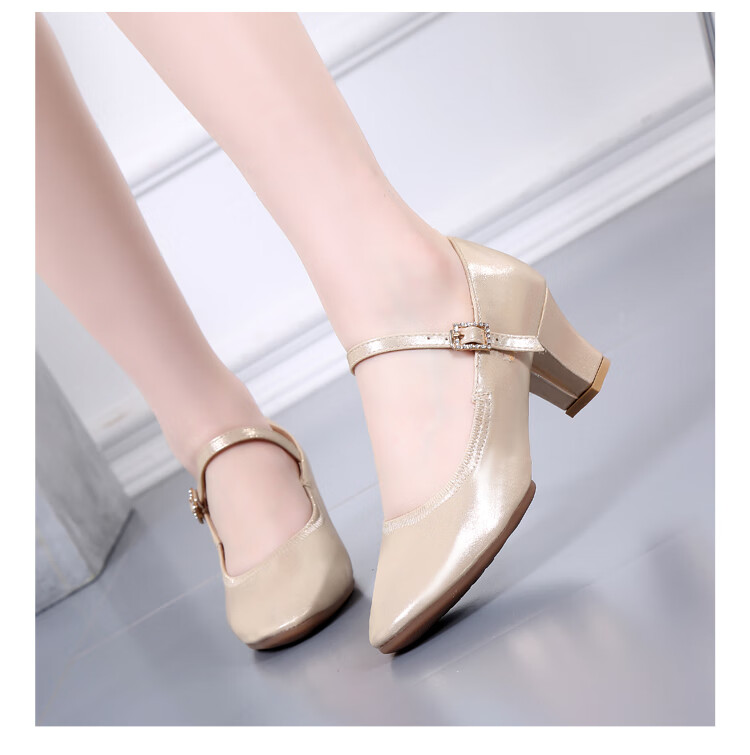 软底跳舞女鞋舞鞋女广场舞鞋子 银色 37【图片 价格 品牌 报价】-京东