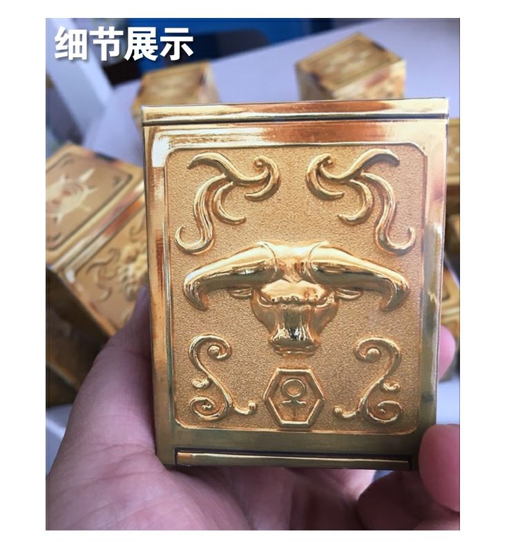 圣斗士黄金圣斗士圣衣箱背包箱子摆件青铜纸模型diy手工玩具神圣衣箱5