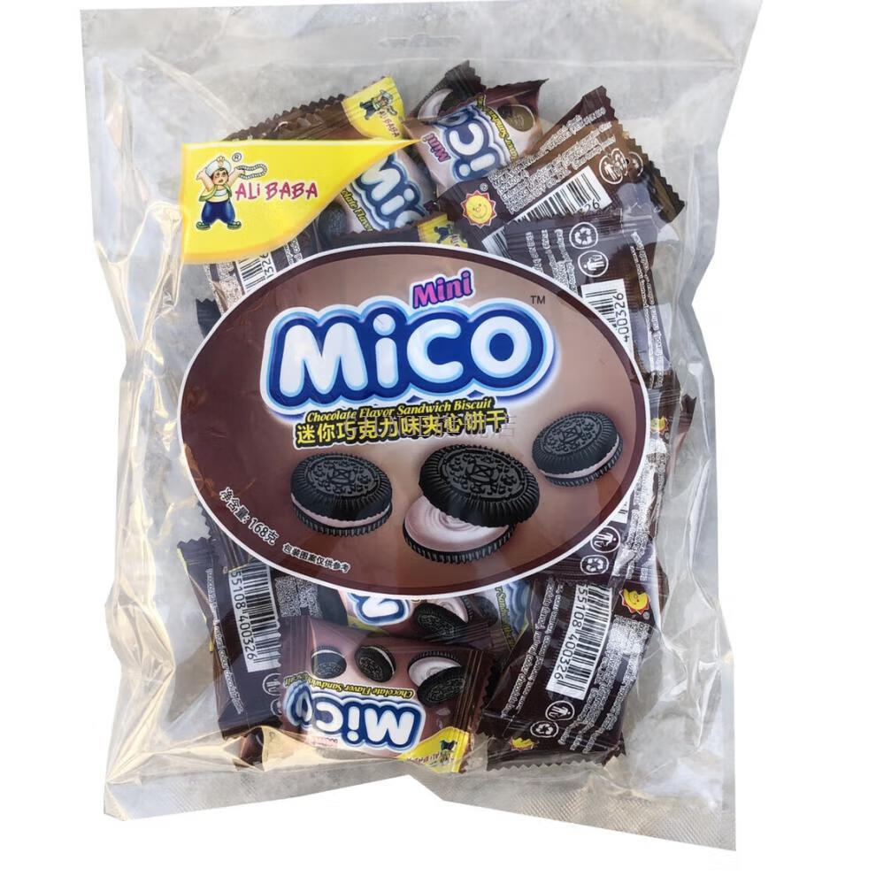 奥利奥(oreo)迷你奶油巧克力夹心饼干376g小包装mico散装食品 巧克力
