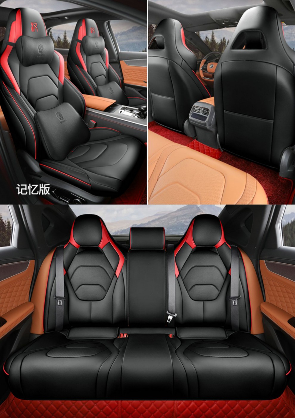 适用于比亚迪汉ev/dmi千山翠座套专用全包围汽车坐垫四季通用皮革座椅