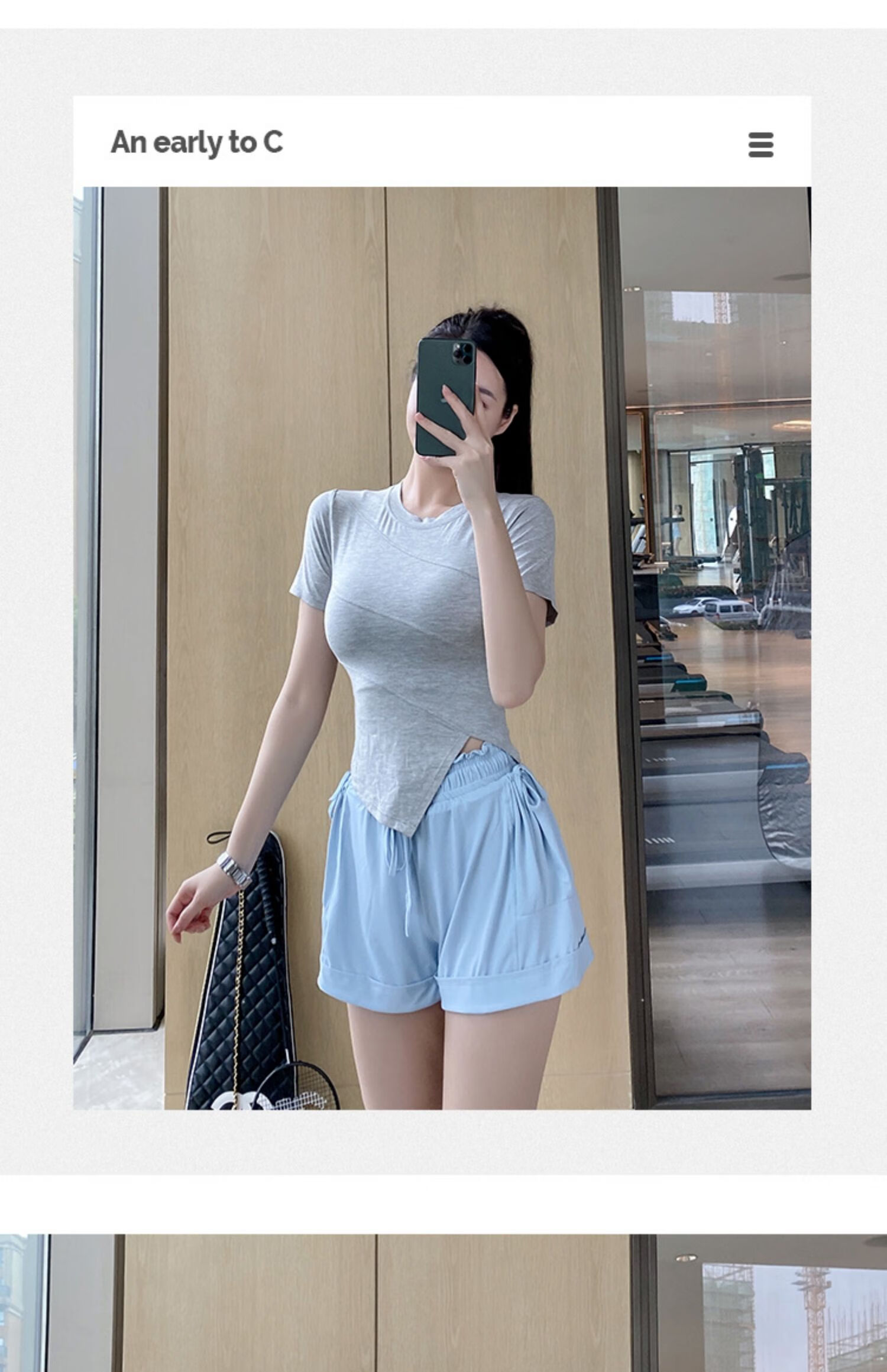 rovbever 健身衣女短袖显瘦速干紧身衣夏薄款瑜伽上衣训练运动t恤