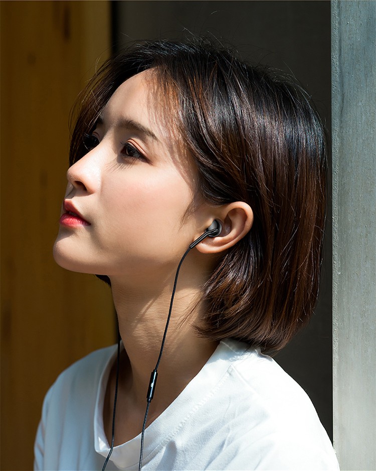 suyuz抖音火山直播全民k歌录音唱歌耳机入耳式带麦hifi重低音炮线控