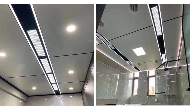 培的 格删灯集成吊顶蜂窝铝扣板大板led黑色白色小方灯格栅灯 7.