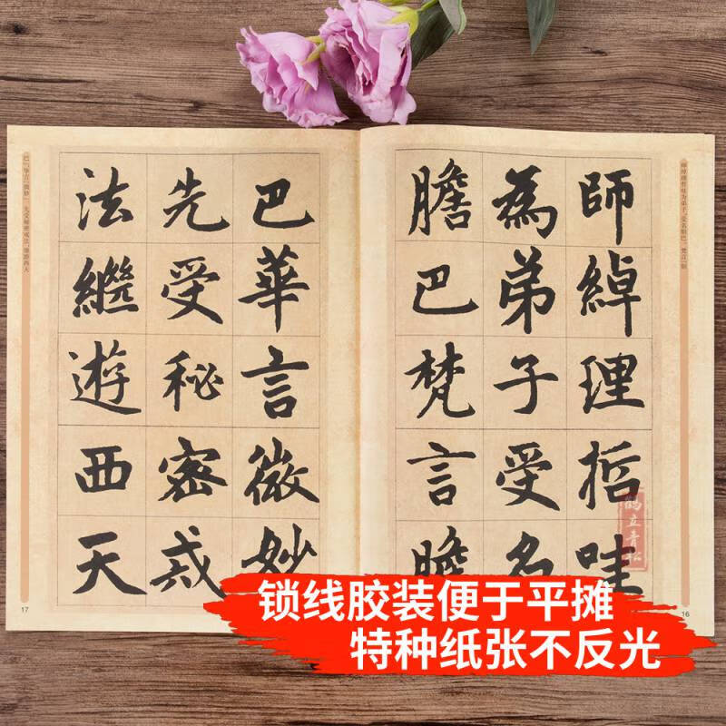 趙孟頫膽巴碑楷書行楷毛筆書法練字帖精粹名品碑帖原帖成人初學者毛筆