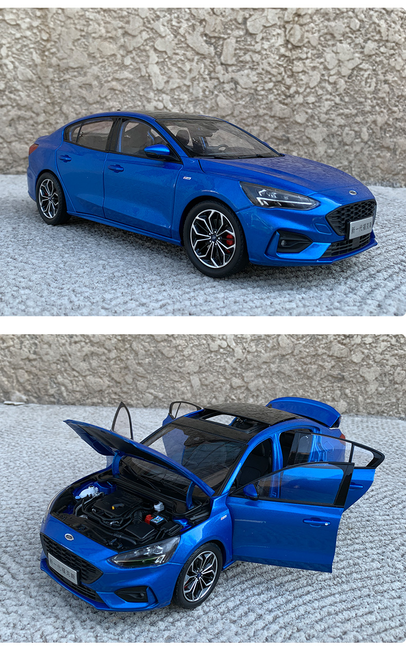 1:18原厂汽车模型 长安福特轿车 蒙迪欧 金牛座 福睿斯 全新福克斯