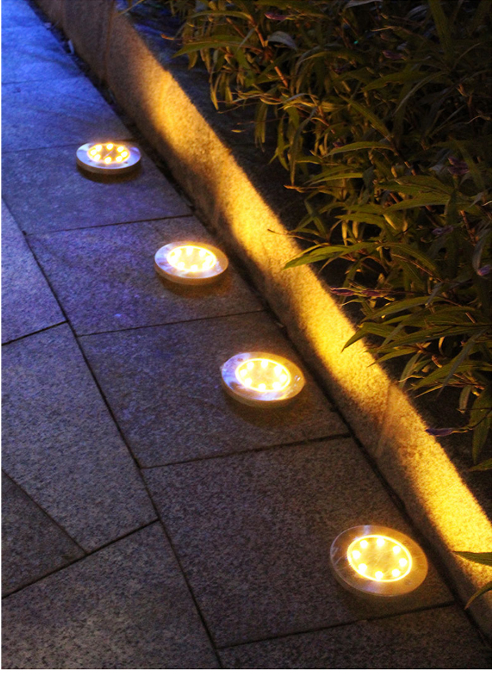 Shufujia Solar Ground Stake Light, Outdoor Lighting, Garden Light, Waterproof Home Use, Garden Villa Lawn Light, Landscape Light 9