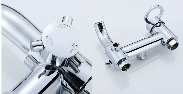 jedmw全铜智能恒温全铜暗装冷热水龙头混水阀淋浴花洒龙头38度 恒温