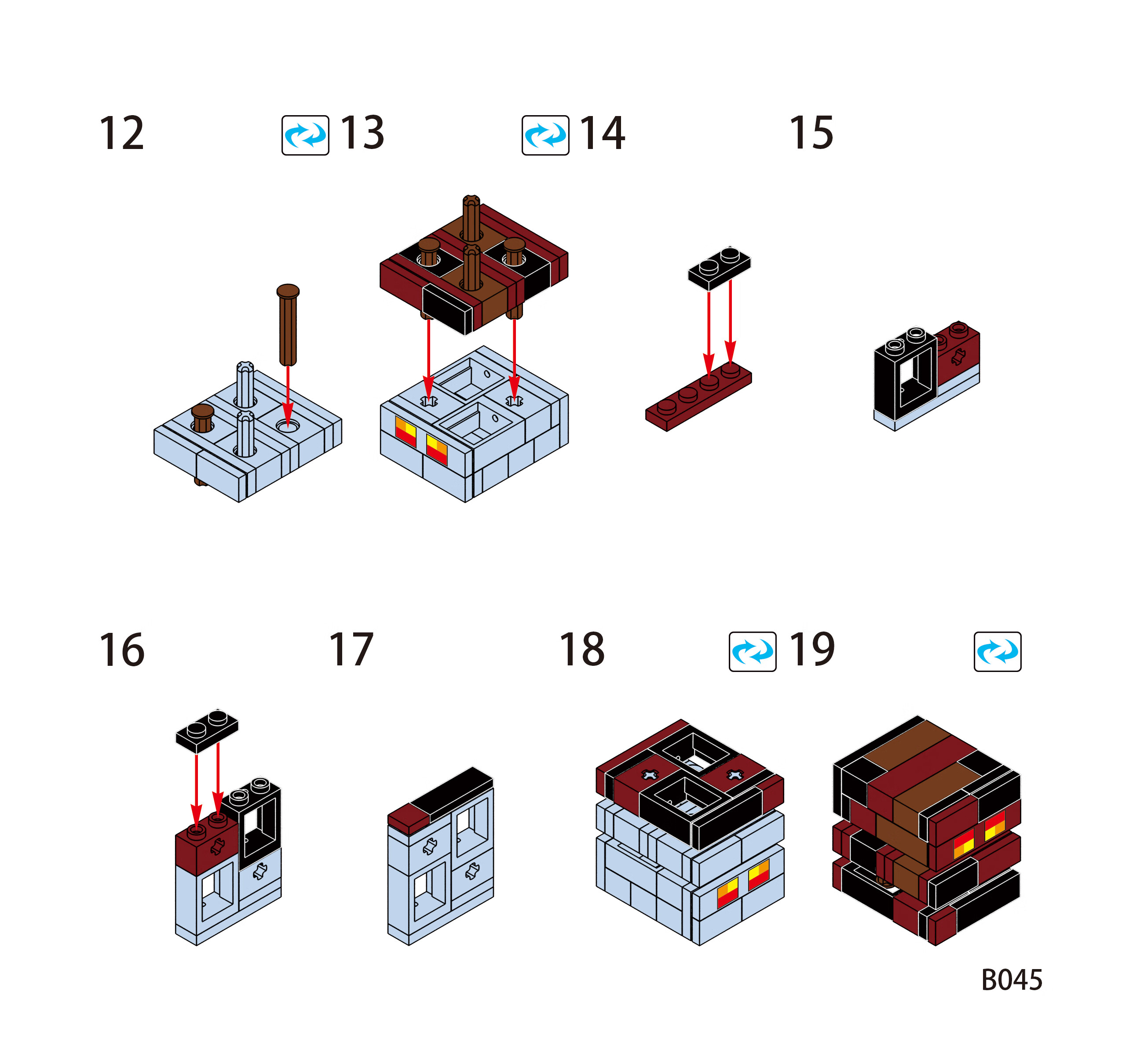 兼容楽高我的世界史蒂夫掠夺者凋零骷髅幻翼僵尸拼装人仔积木玩具男孩