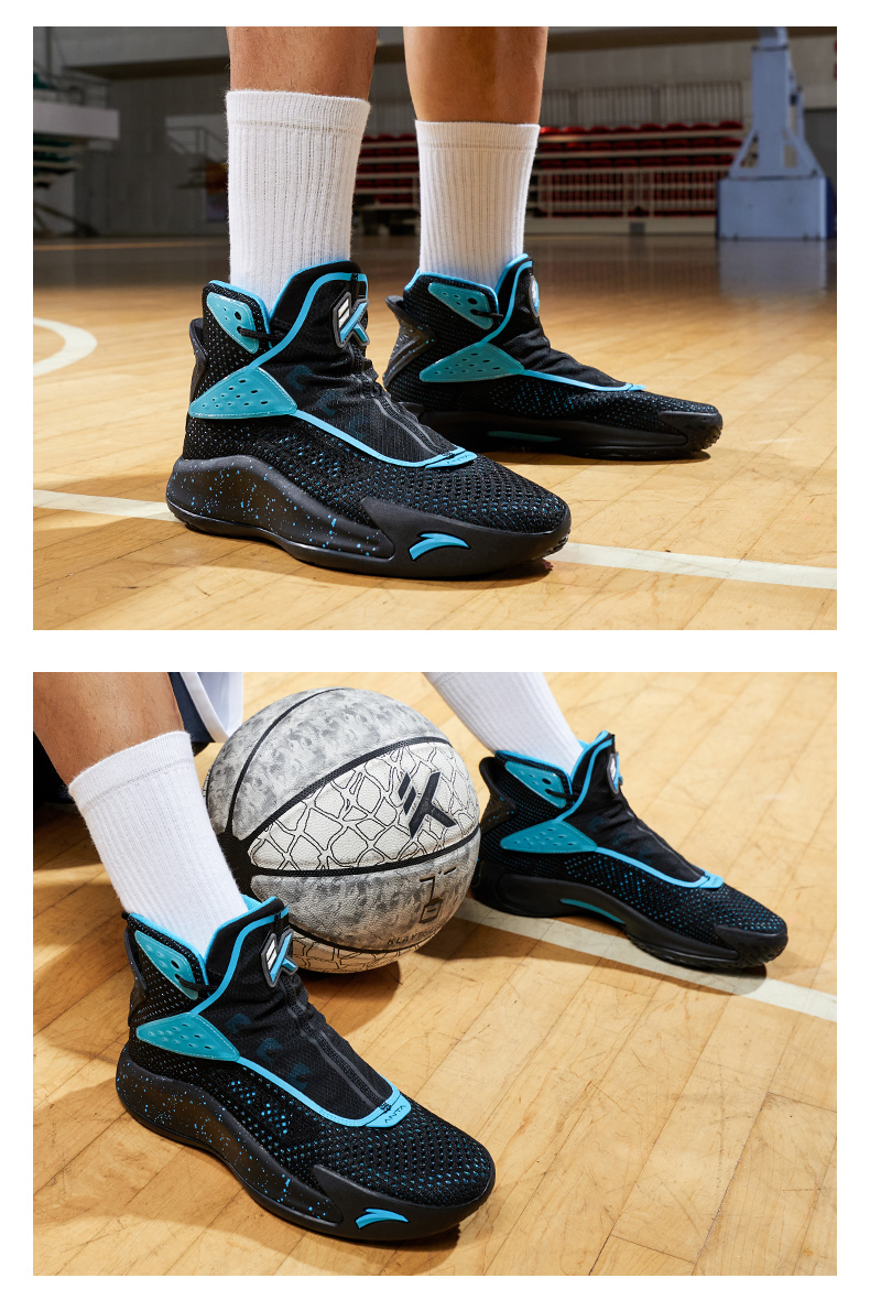 安踏kt6安踏汤普森篮球鞋男夏季新款运动男鞋网面透气训练专用球鞋