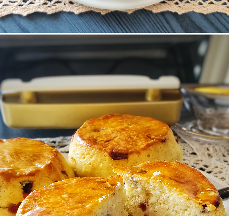 英式松饼下午茶甜品糕点饱腹零食蔓越莓面包经典蔓越莓司康2枚