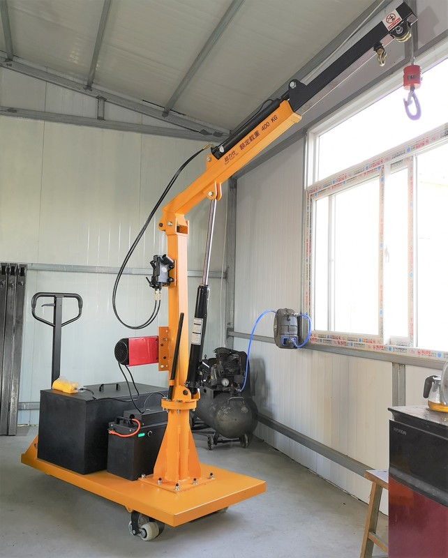 小吊车移动运行式吊机全电动装修吊料吊模具装卸车工厂车间吊夹具sou