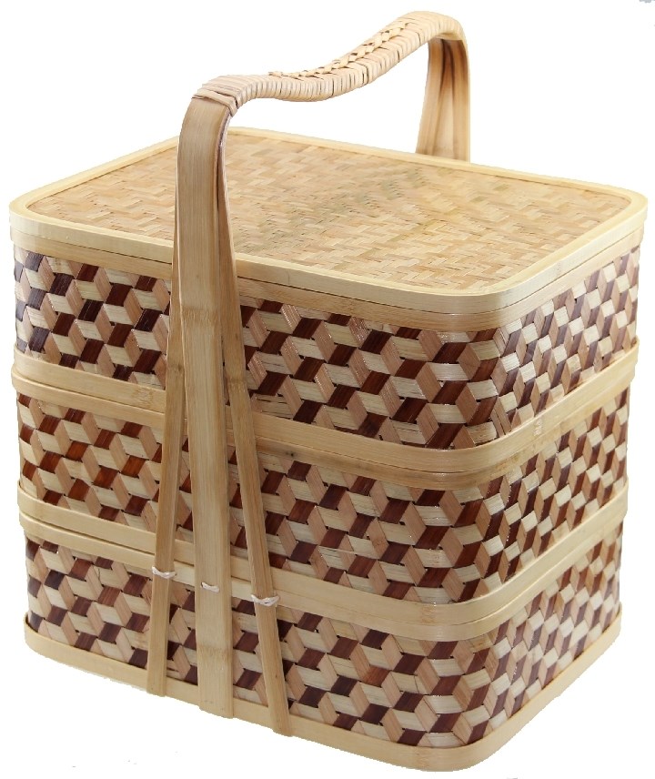 食盒提篮 多层 中式酒店送餐盒手提大容量食盒提篮多层中式大容量送菜