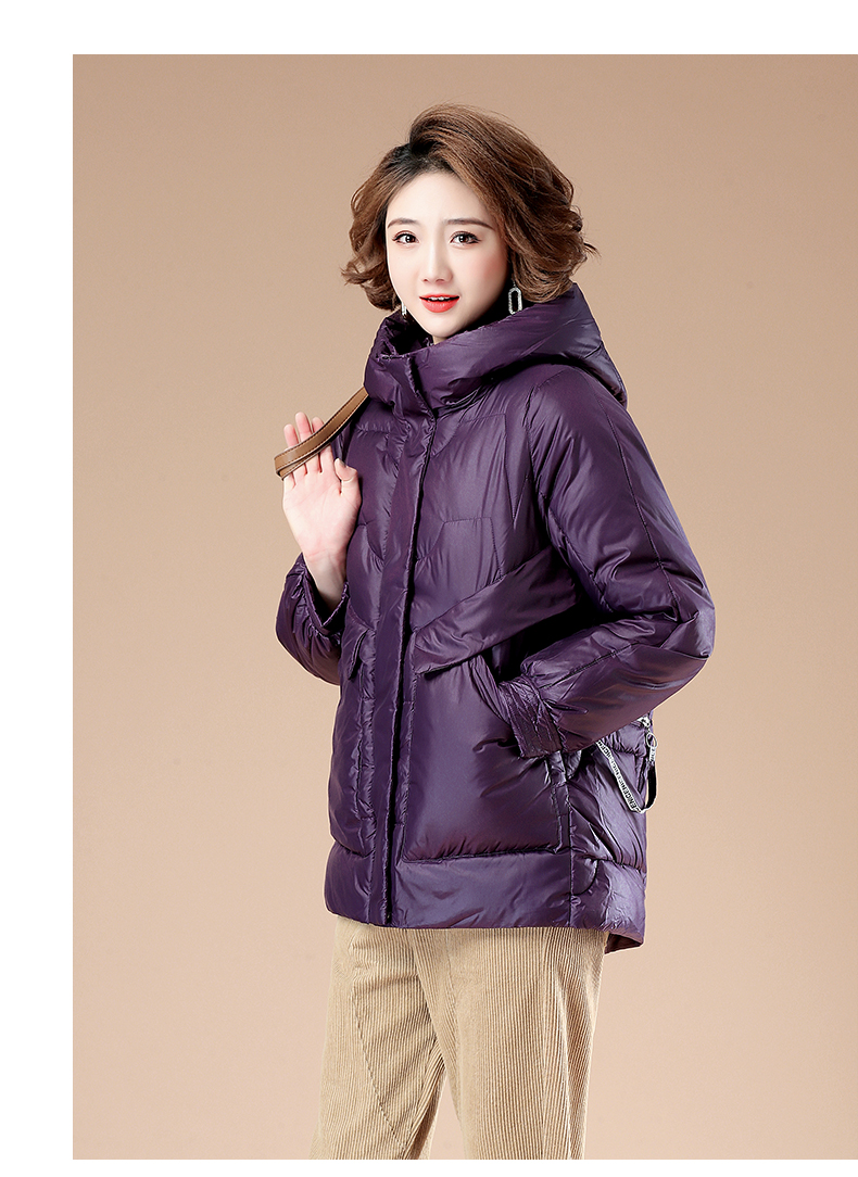 富贵鸟 棉服女短款韩版冬季女士宽松棉衣外套2021年新款连帽流行棉袄