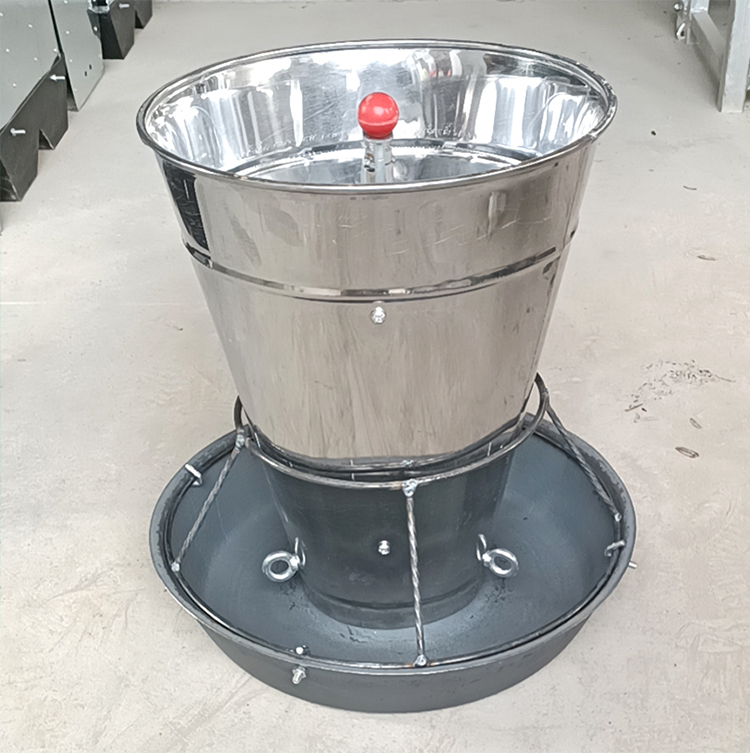 耐尔尼猪料槽猪用补料槽喂猪食槽育肥料槽猪槽肥猪槽直筒不锈钢底盘30