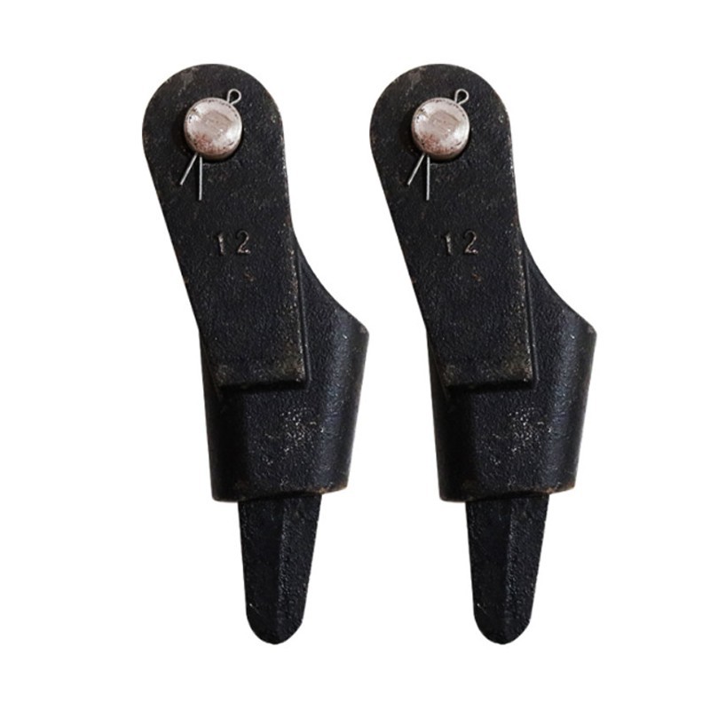 钢丝绳楔形接头 吊车钢丝绳楔套楔芯固定连接器 单位:个 6mm【图片