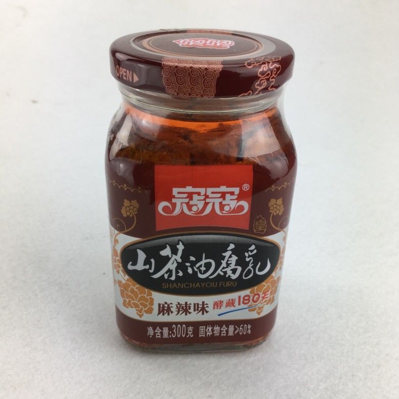 寇寇豆腐乳寇寇香辣味山茶油豆腐乳300g江西特产新干霉豆腐农家自制