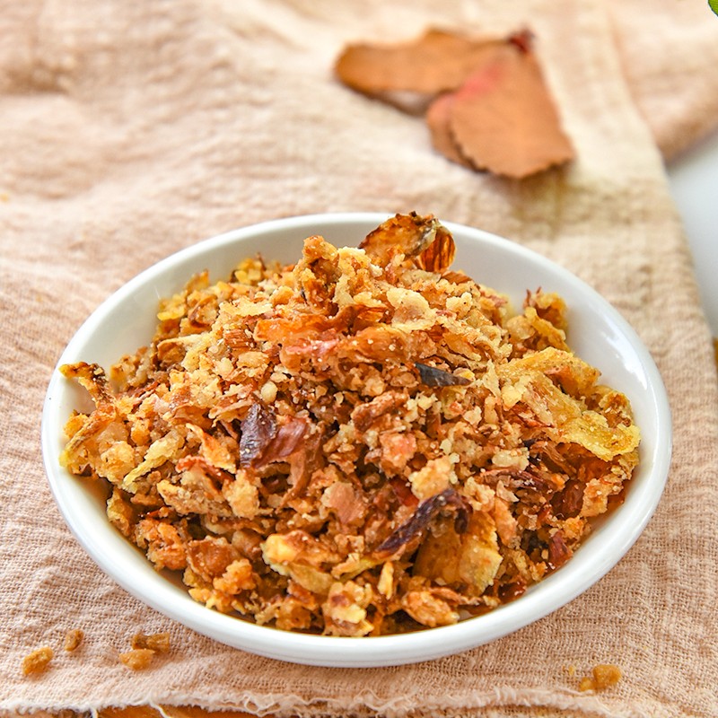 红葱头干葱头 锦裕红葱酥 葱干碎香葱酥凉拌菜拌面小料包饺子馅料炸红