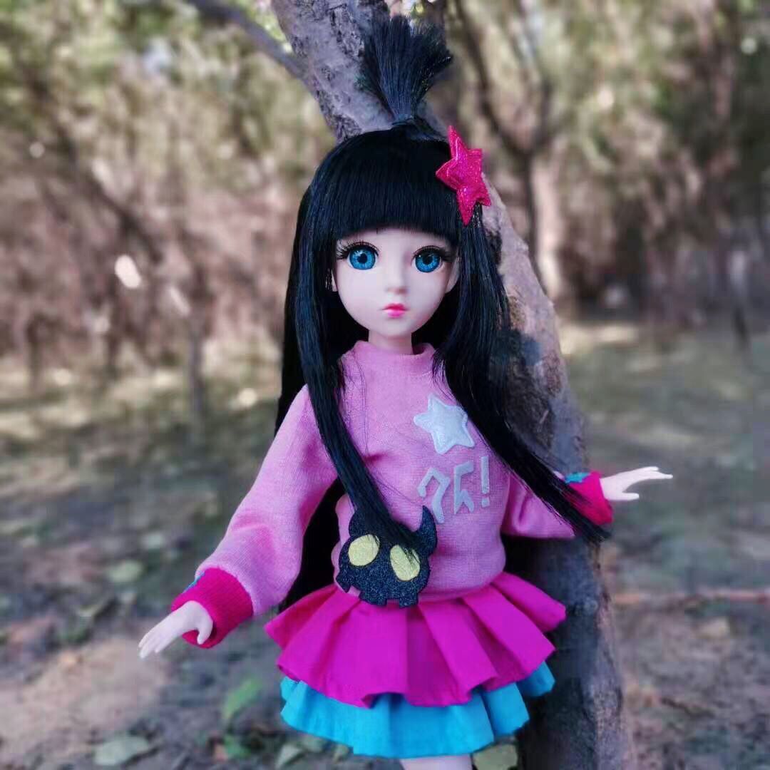 凹凸世界凯莉星月魔女娃娃女孩生日礼物可换装动漫手游娃娃礼物凯莉