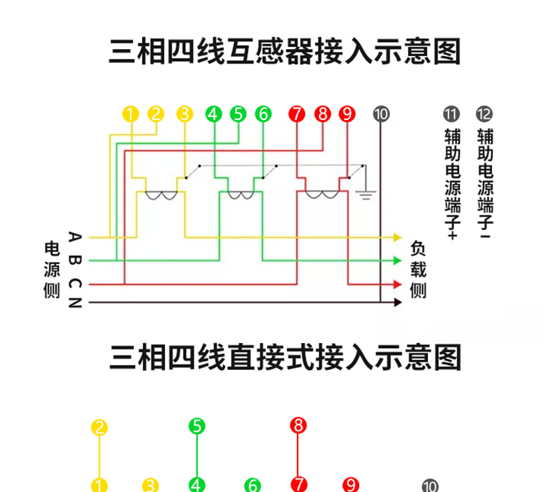 380v接线颜色图片