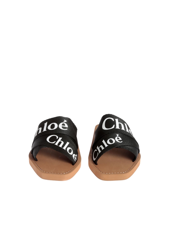 欧洲直发chloe克洛伊女鞋21ss奢侈品春夏女士拖鞋c19u18808 黑色 35