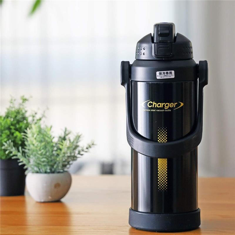 珍珠生活(pearl life)便携不锈钢真空运动保温杯户外运动大容量保冷