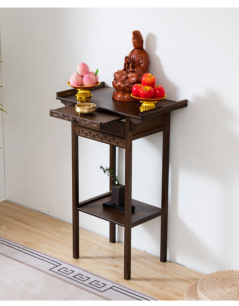 实木供桌佛台家用小供佛桌子佛龛神台供台经济型香案财神爷供奉桌