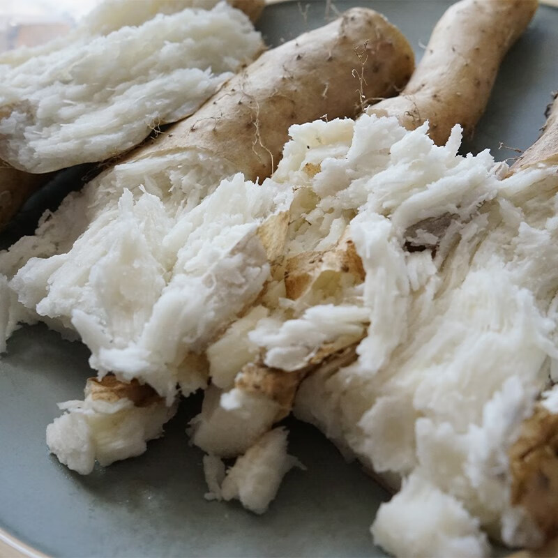 湖北恩施利川特产团堡山药高山红皮米山药新鲜粉糯富硒农家 5斤【图片