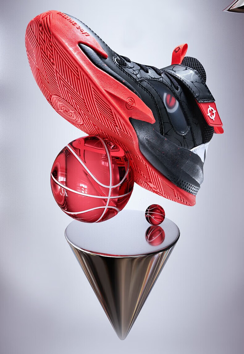 准者怪兽鞋儿童篮球鞋训练耐磨运动鞋男女学生体育课防滑童鞋 z62