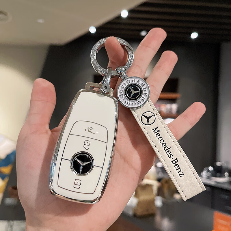 适用于2023款奔驰gla200钥匙套包c260l汽车c200l壳glc/gle/女扣 奔驰a