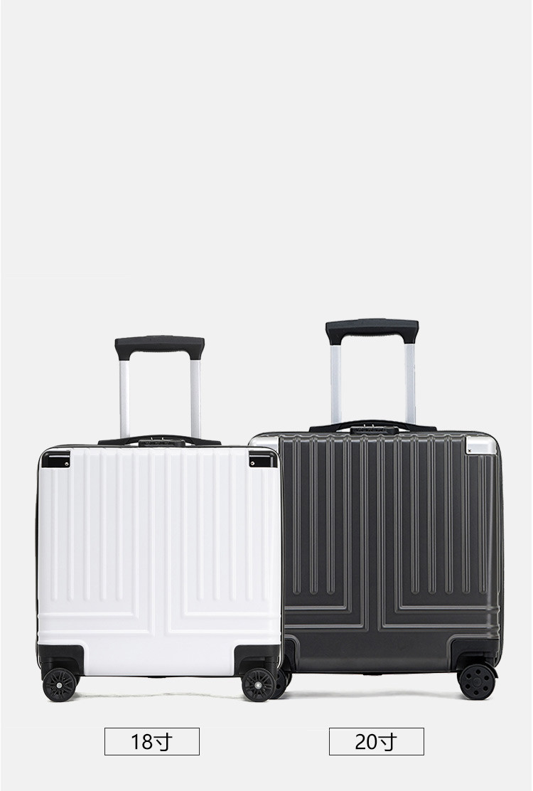 18寸拉杆箱行李箱女小型20英寸迷你轻便密码箱旅行箱子男登机拉杆箱