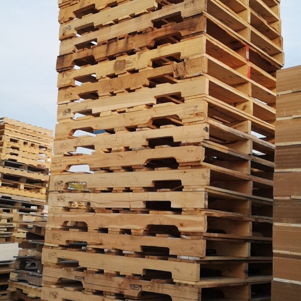 捷翔叉车托盘仓库货架木制叉车托盘物流仓储托盘手胶合板免熏蒸托盘