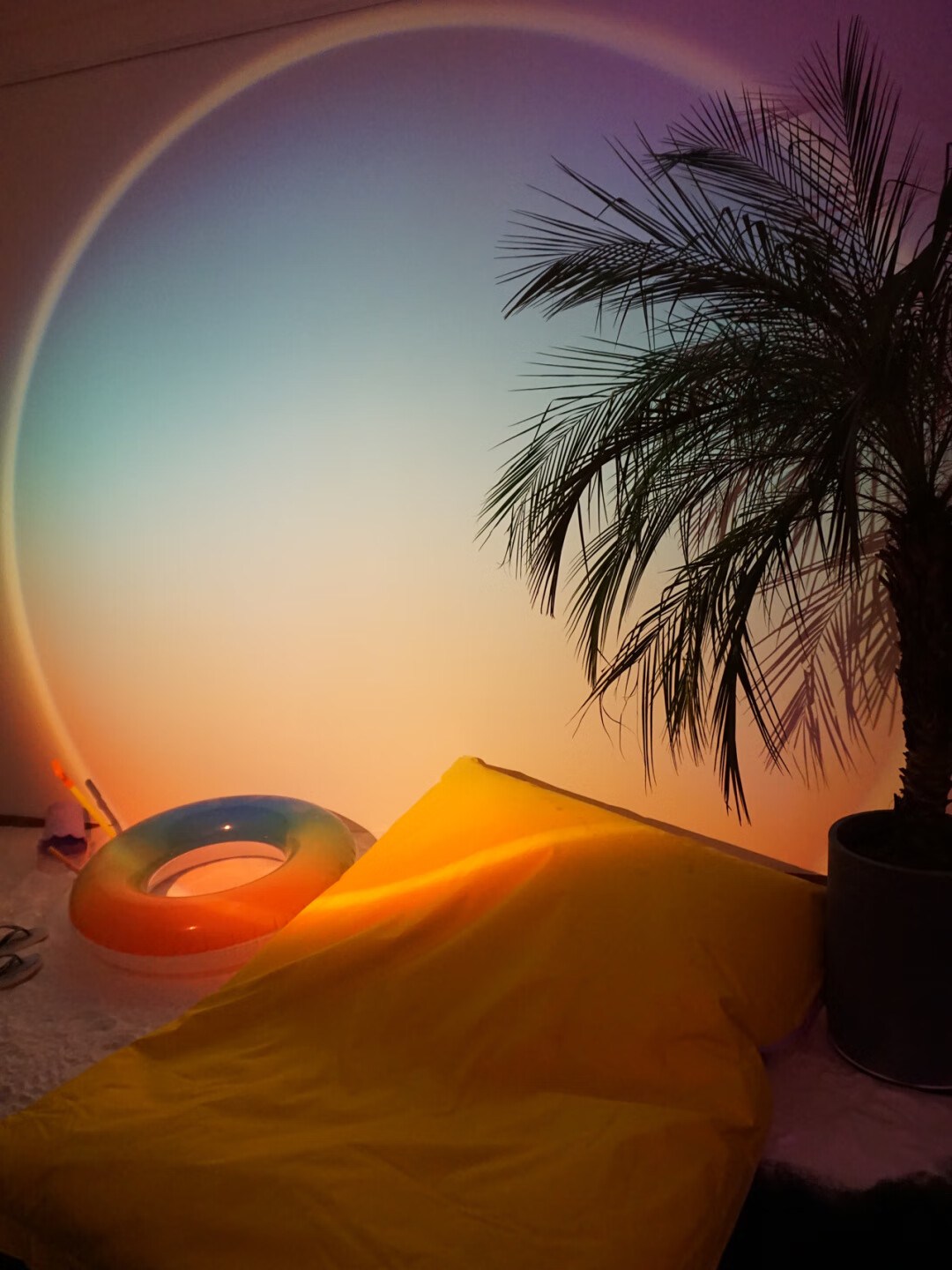 欧汉达新款haloedition落日灯投影灯horizon地平线氛围卧室客厅落地灯