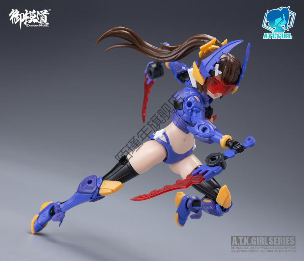 蜘蛛机娘 御模道 青龙朱雀白虎玄武 蜘蛛蝎子 锦衣卫机娘 拼装模型