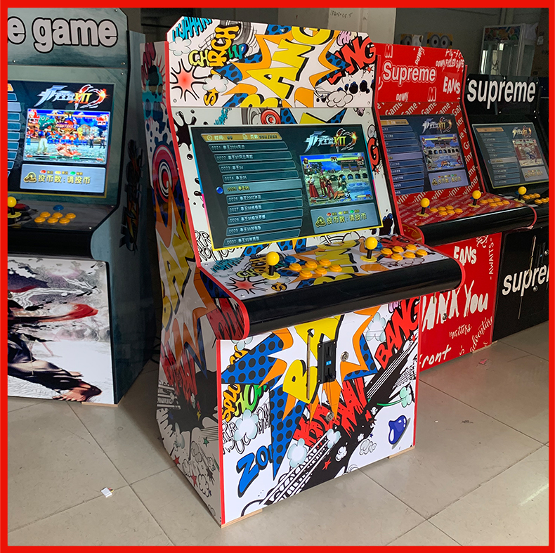 月光宝盒街机怀旧老式大型游戏机厅街霸双人格斗机97拳皇摇杆台式