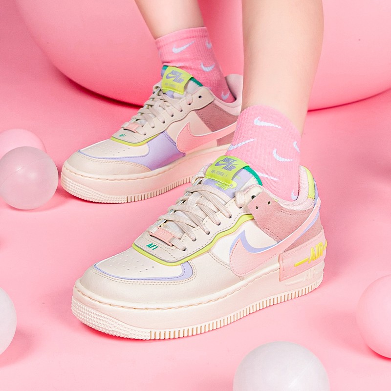 nike耐克女鞋airforce1af1空军一号运动鞋休闲鞋waf1shadowcz02
