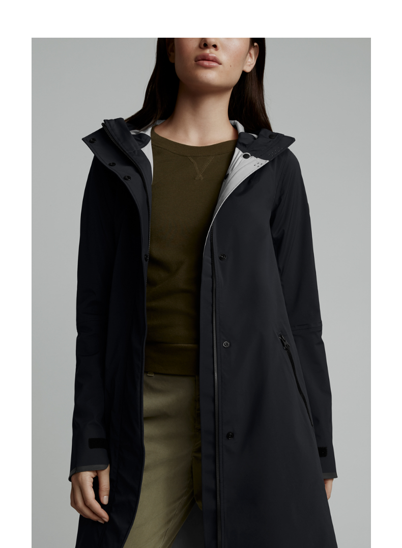 canadagoose加拿大鹅kitsilano黑标夹克5611lb风衣67深蓝色s