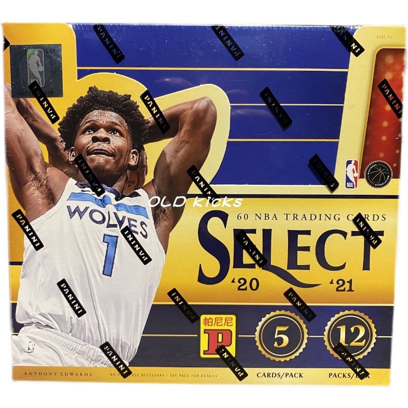 nba球星卡盒盲盒20-21panini帕尼尼prizm球票hoops油画optic篮球 幻想