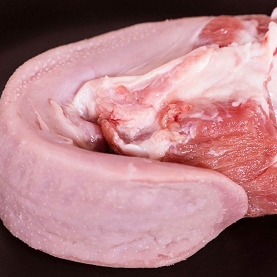 顺丰无根猪舌头新鲜冷冻猪舌猪口条24斤卤菜饭店食材5斤少肉筒骨