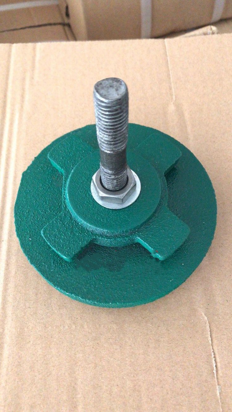 s788系列圆型减震垫铁机床可调防震垫铁重型设备水平垫脚蓝白加重m1