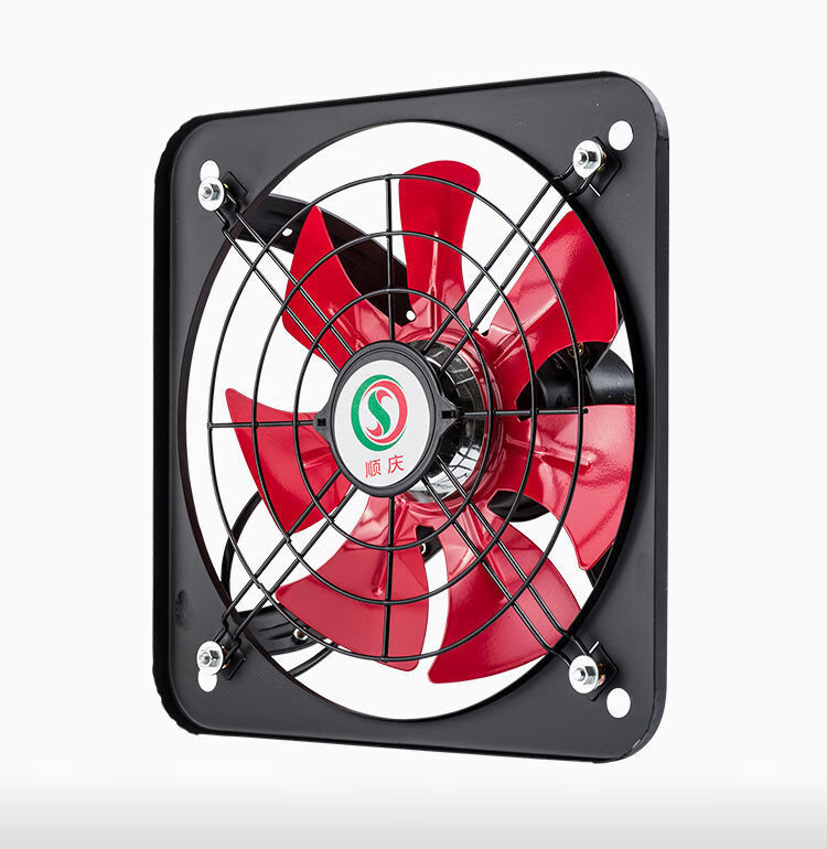 油烟机家用油烟机12寸排气扇强力厨房抽风机小型抽烟机吸油烟风扇